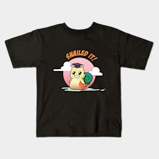 Snailed it - Graduation T-Shirt Kids T-Shirt